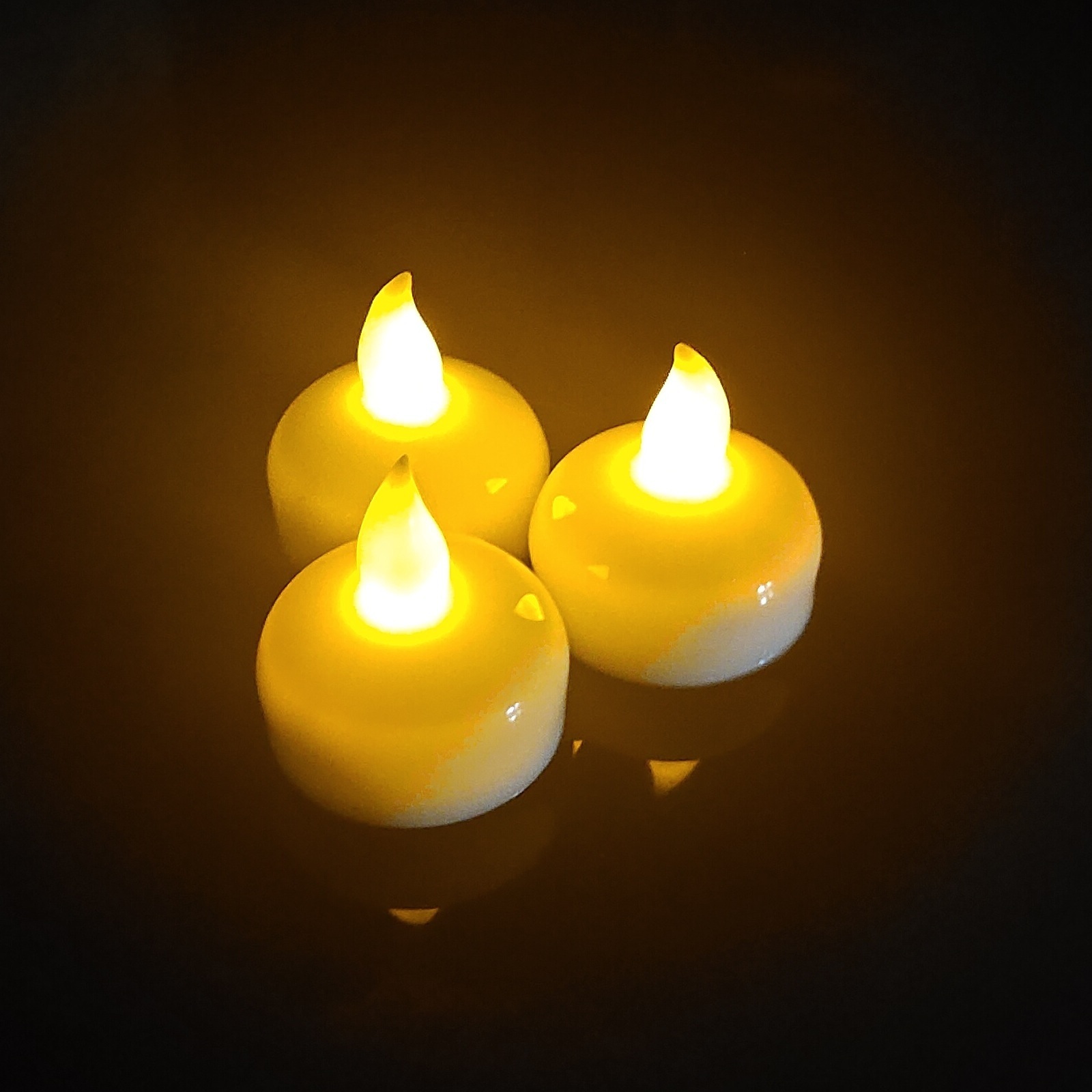 Newish party holiday home decor waterproof tea lights electrical mini floating led candles in water