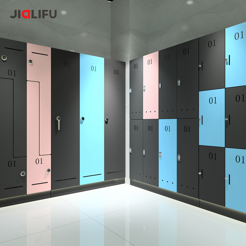 Jialifu HPL board customized children design lockers for school