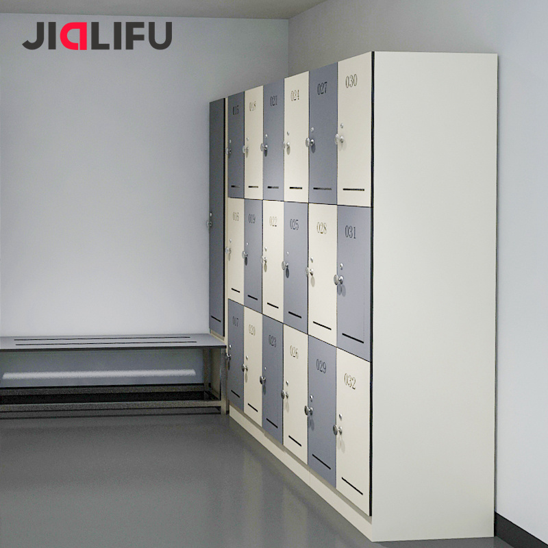 Jialifu easy to install colorful door locker cabinet with lock