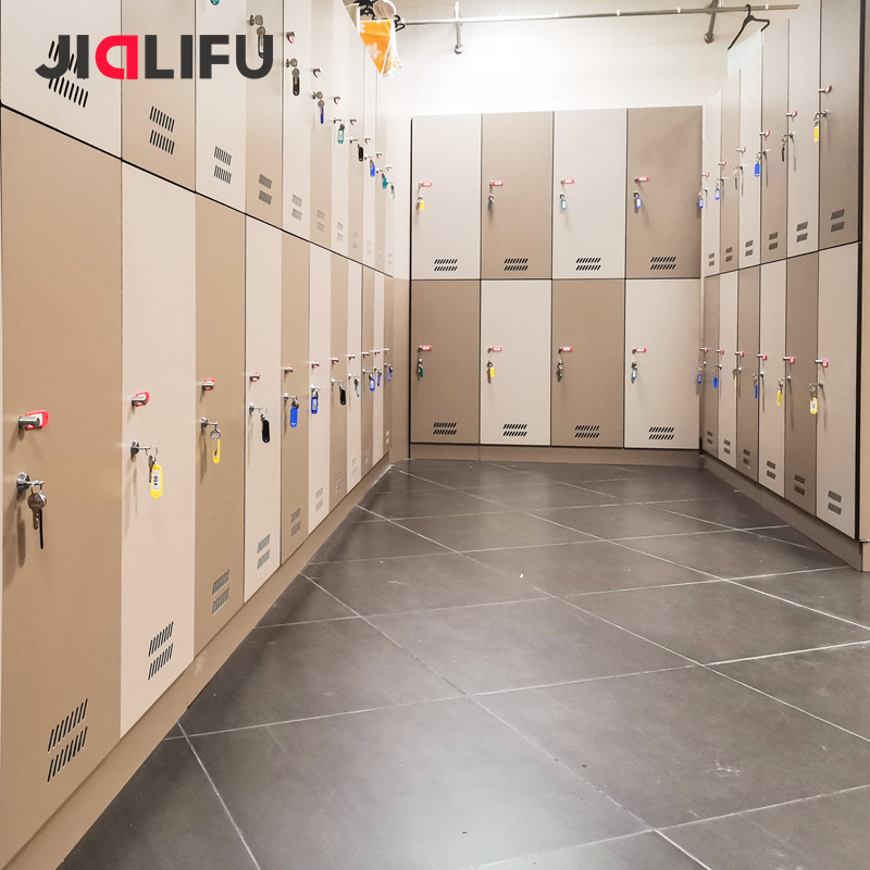 Jialifu easy to install colorful door locker cabinet with lock