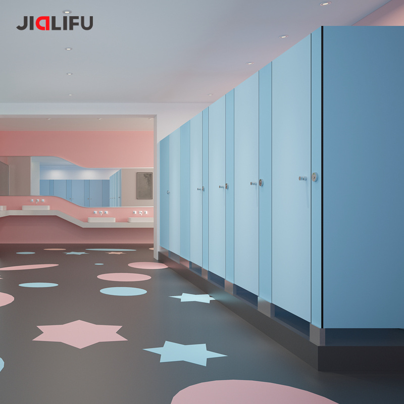 Jialifu Compact Toilet Cubicle Partition with Door Lock