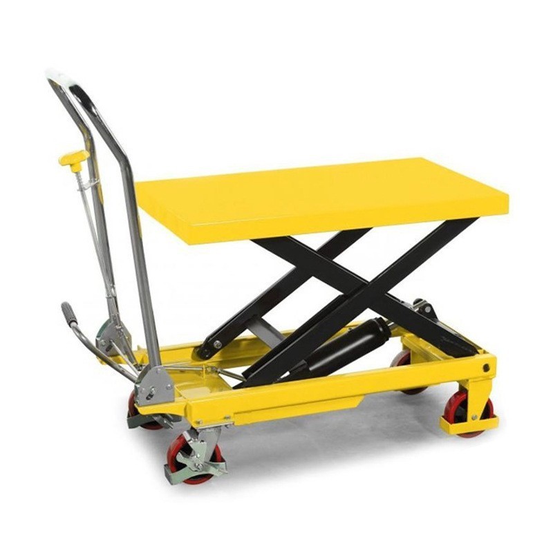 350kg Hydraulic Manual Lift Table Cart Lifting Table