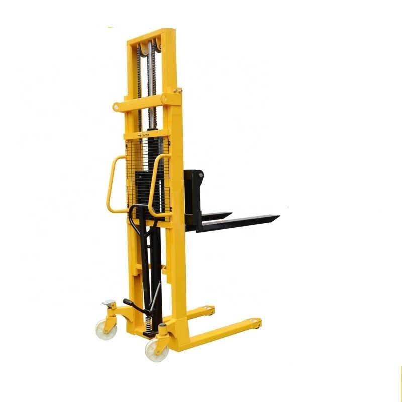 2t full electric stacker pallet stacker storage equipment cargo elevator small handling