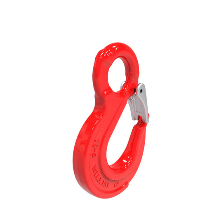 G80 hook manufacturer 320A/320C Carbon steel alloy steel drop forged lifting eye hoist hook