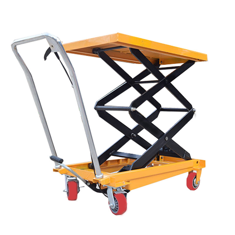 350kg Hydraulic Manual Lift Table Cart Lifting Table