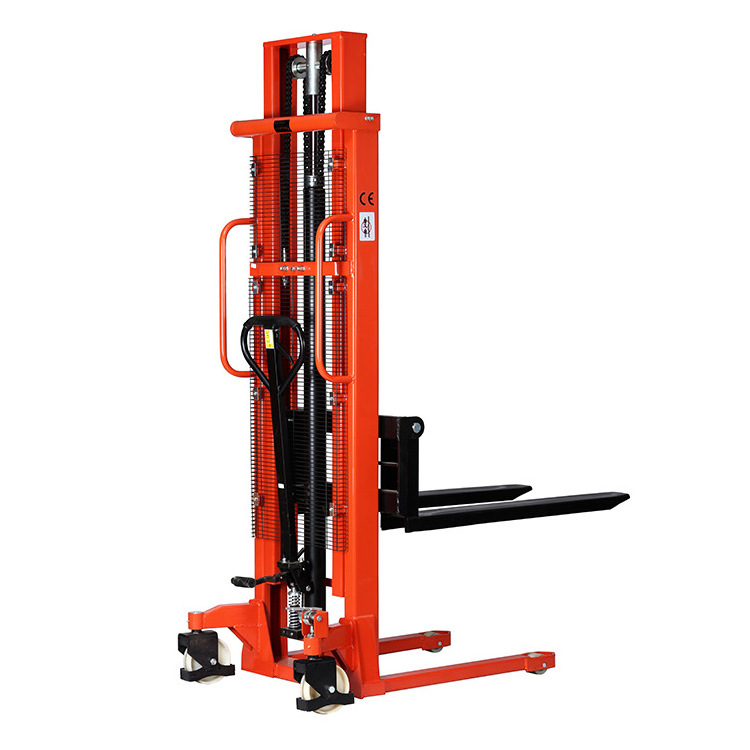 hand fork lift 1.5t manual stacker 3000kg explosion-proof hand pallet and manual stacker lifter machine Forklift