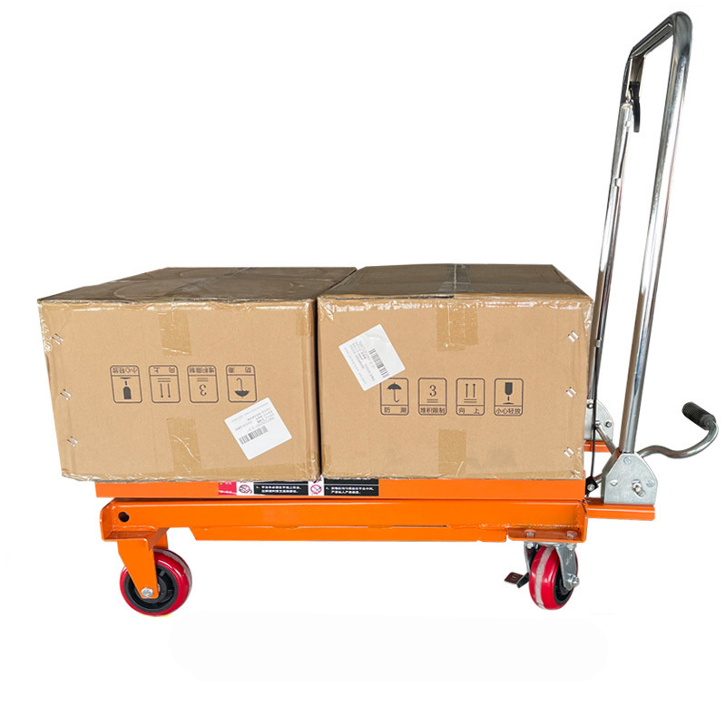 350kg Hydraulic Manual Lift Table Cart Lifting Table