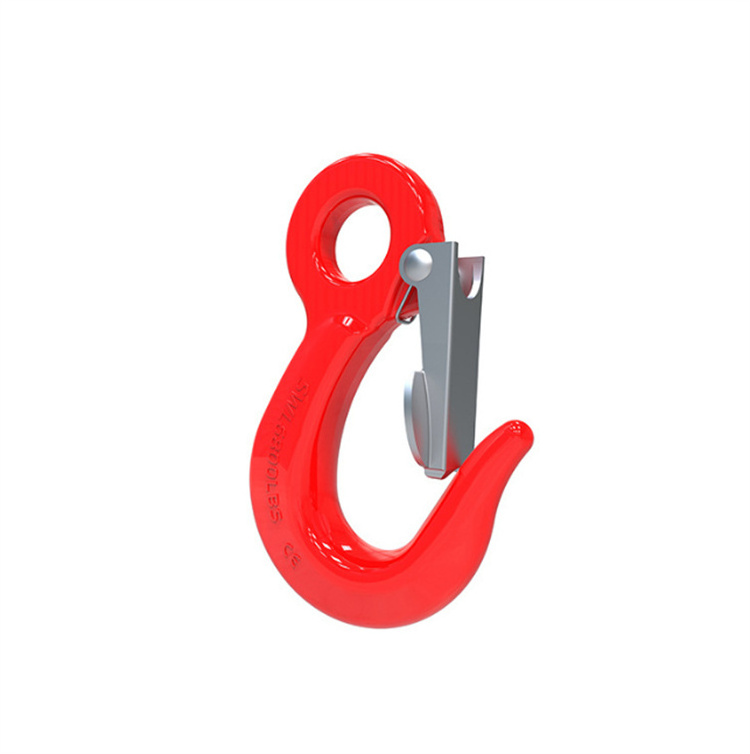 G80 hook manufacturer 320A/320C Carbon steel alloy steel drop forged lifting eye hoist hook