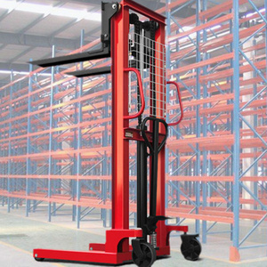 hand fork lift 1.5t manual stacker 3000kg explosion-proof hand pallet and manual stacker lifter machine Forklift