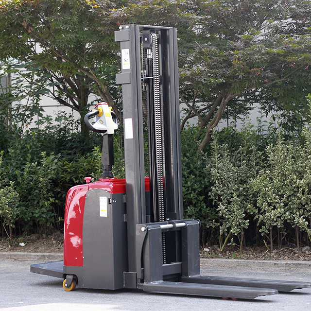 JG 1.5ton 2.0 Ton 2.5 ton Narrow Aisle Truck Electric Pallet Stacker Forklift Up to3 meters 4 Meters height