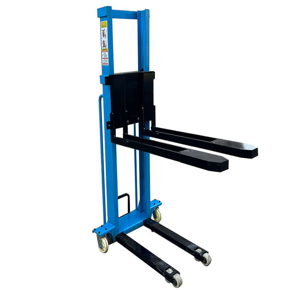 0.5t 1t  lift 1.3 m 1.6 meter Electric Self Load stacker lift for Vans Full-electric self lift stacker lithium