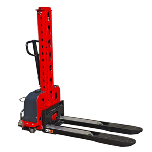 JG Wholesale Hot Sale electric  pallet stacker Walking Stacker Crane For Sale Full Electric Forklift Promotion