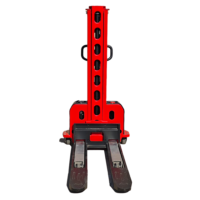 JG Wholesale Hot Sale electric  pallet stacker Walking Stacker Crane For Sale Full Electric Forklift Promotion