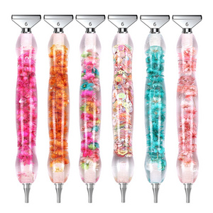 Resin Diamond Painting Point Drill Pen Metal Alloy Angled Pen Tip Head Diamond Painting Accessories Tools for DIY Craft