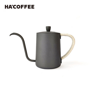 Coffee accessories Black Stainless Steel Long Over Spout Hanging Ear Coffee Pot Pour Coffee Drip Pot Kettle