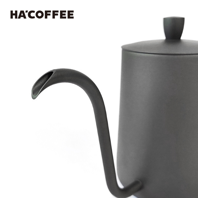 Coffee accessories Black Stainless Steel Long Over Spout Hanging Ear Coffee Pot Pour Coffee Drip Pot Kettle