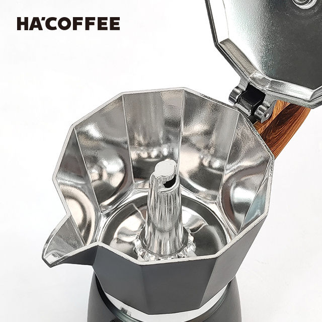 Stovetop Materials Mocha Italy italian 3 Cup Cups Espresso 180ml Mini Stove Expresso Maker Ama Black Moka Pot Coffee Maker