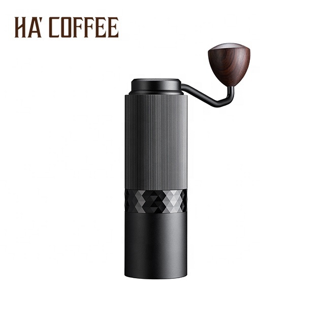 Stainless Steel Hand Coffee Bean Grinder Adjustable Copper Core Advanced Crank Beans Manual Coffee Grinder