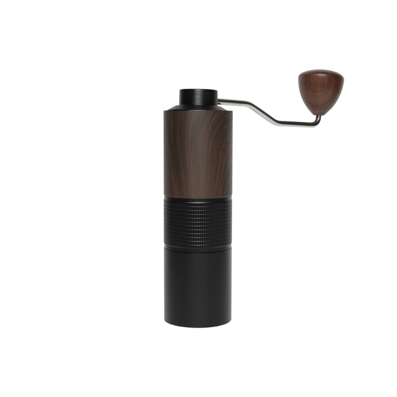 Wholesale Hand Brew Coffee Bean Grinder Solid Wood Stainless Steel Crank Hand Coffee Grinder