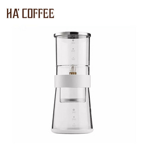 Cold Brew Coffee Maker with Reusable Stainless Steel Filter Thick Glass Percolators cafetera expreso Coffee Iced Drip Pot