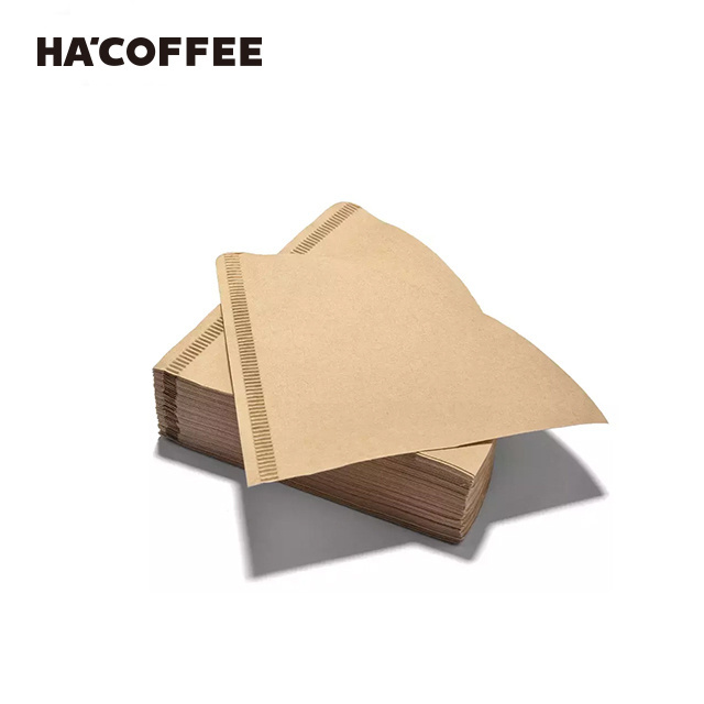 V Shape Coffee Filter Paper 1-2/2-4Cup For Drip Coffee Filter Cup paper coffee filter