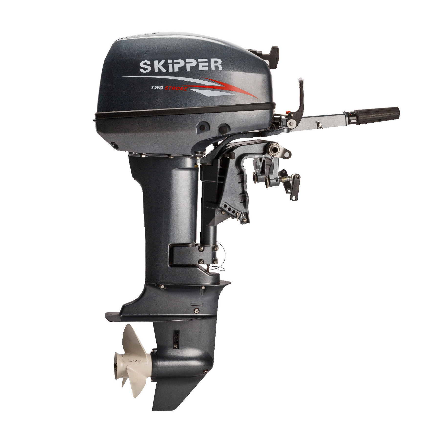 Skipper Outboard Motor High Quality 18hp 2 Stroke Motor Fuera De Borda 2 Tiempos Motor for Boat Long Shaft De25 Horses to 4 Te