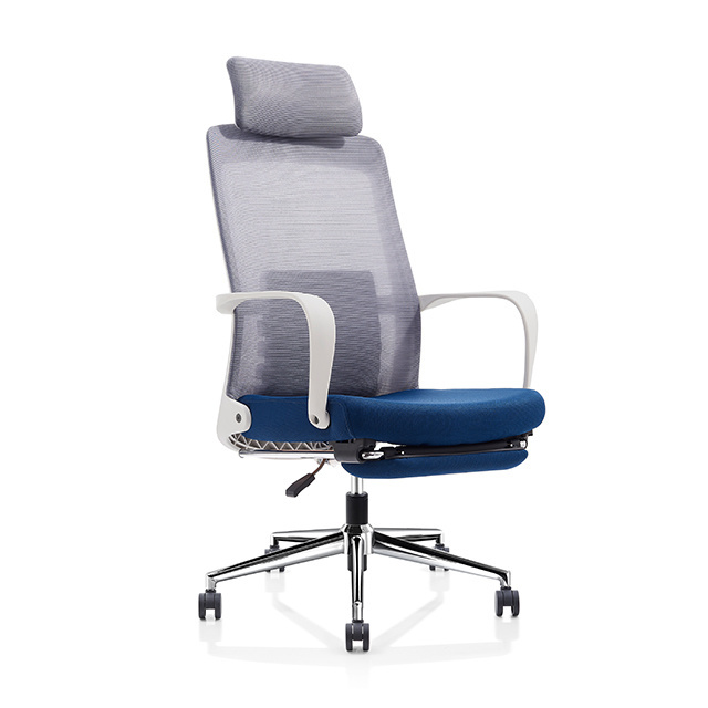 Modern high back studio chair executive office chairs with footrest