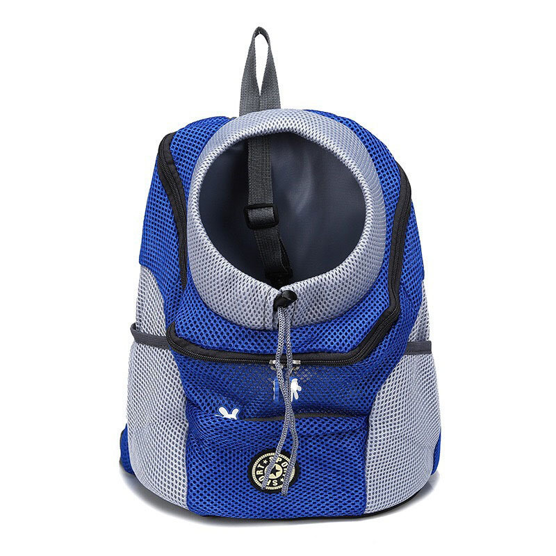 Pet bag for travel portable cat and dog backpack breathable chest bag pet supplies