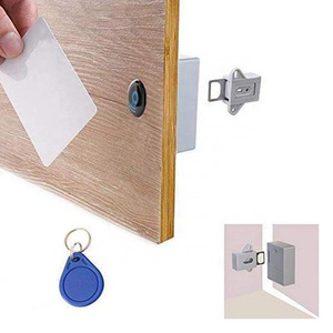 rfid drawer cabinet lock with fingerprint smart hidden rfid cabinet lock for Wooden Wardrobe Cupboard