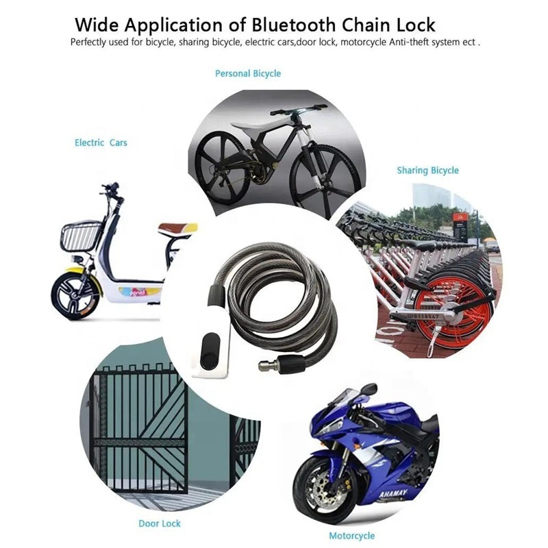 Smart bicycle lock motorcycle bike smart scooter lock