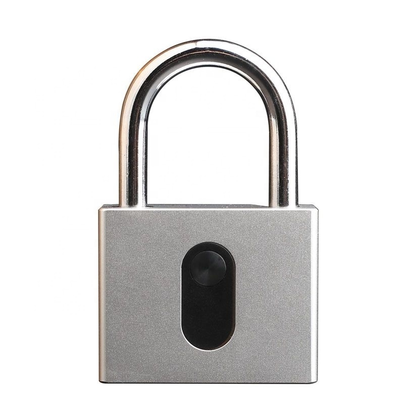 Anti theft padlock alarm lock  wireless smart door locker lock for padlock fingerprint door bicycle padlock