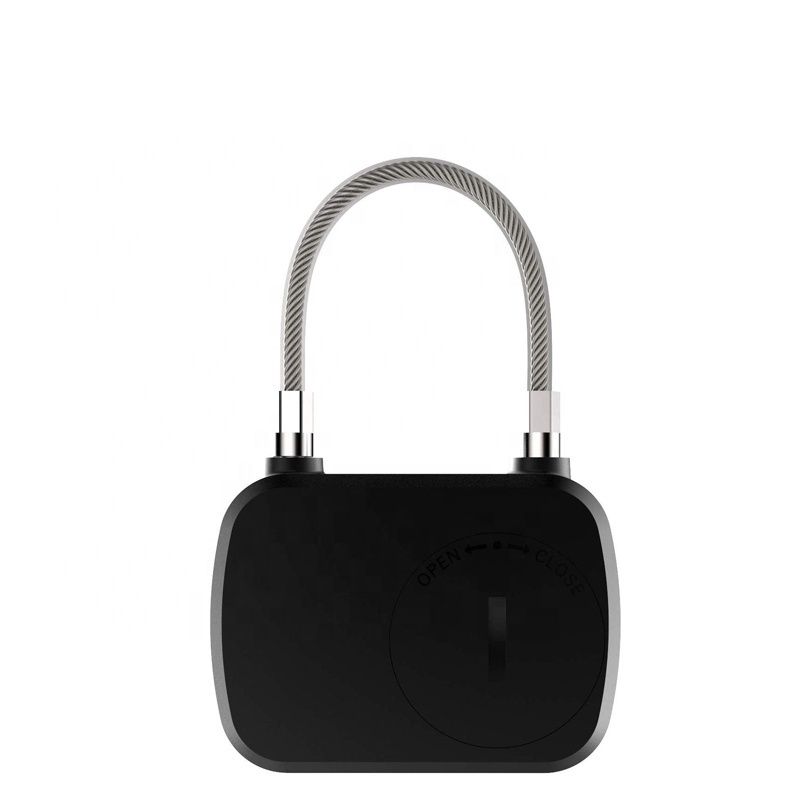 L13 Fingerprint Lock Intelligent Small Padlock Outdoor Luggage Lock Gym Fingerprint Padlock