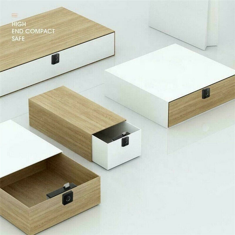 Fingerprint Lock Cabinet Locks Biometric Keyless Wooden Box Furniture Drawer Fingerprint Locks