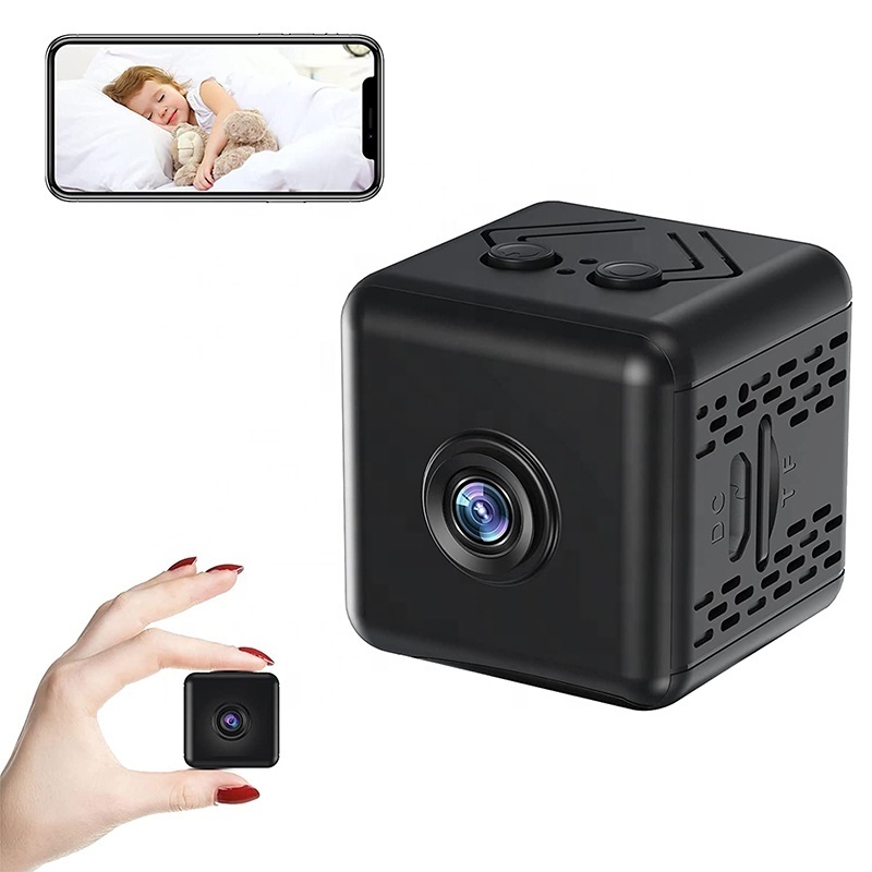 wireless camera wide angle shooting HD motion detection infrared night vision smart camera easy to install mini camara