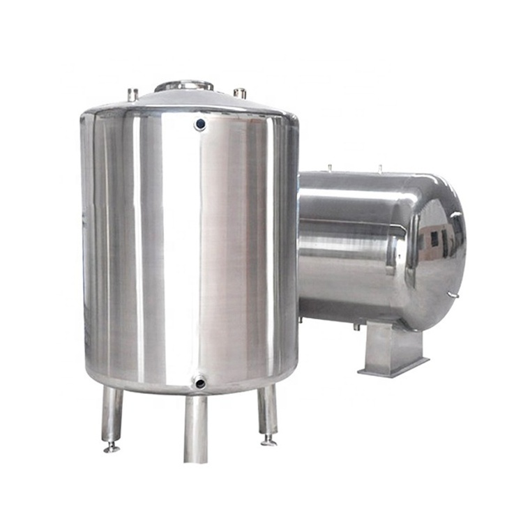 stainless steel water storage tank oil storage tanks for sale raw milk storage tank