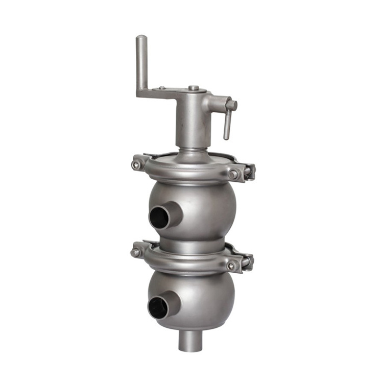 JG manufacturer wholesale sanitary stainless steel 4 way reversing valve