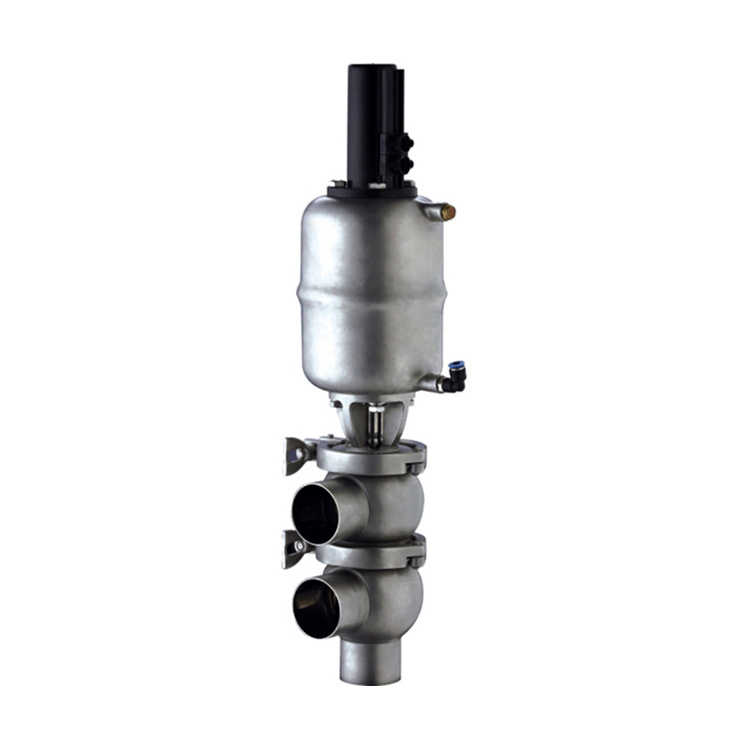 JG manufacturer wholesale sanitary stainless steel 4 way reversing valve