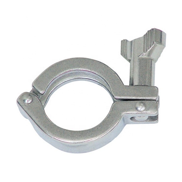 JG V band clamp with flanges cross clamp stainless steel quick release hose stainless steel heavy duty pipe clamp