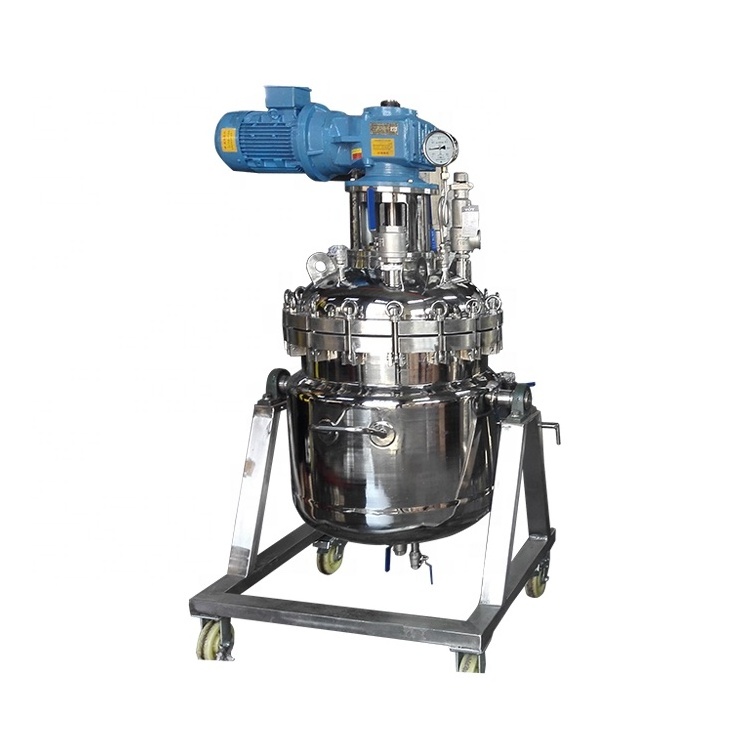 High pressure stainless steel chemical reactor reaction tank