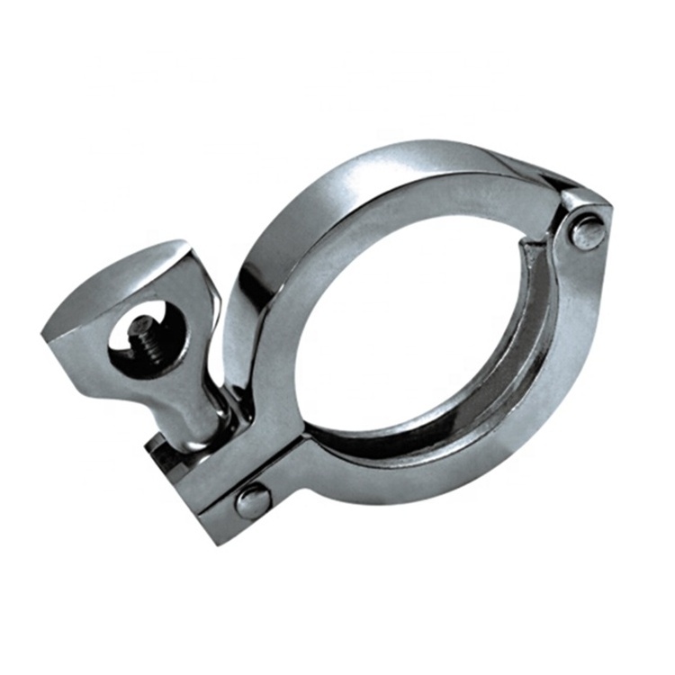 JG V band clamp with flanges cross clamp stainless steel quick release hose stainless steel heavy duty pipe clamp