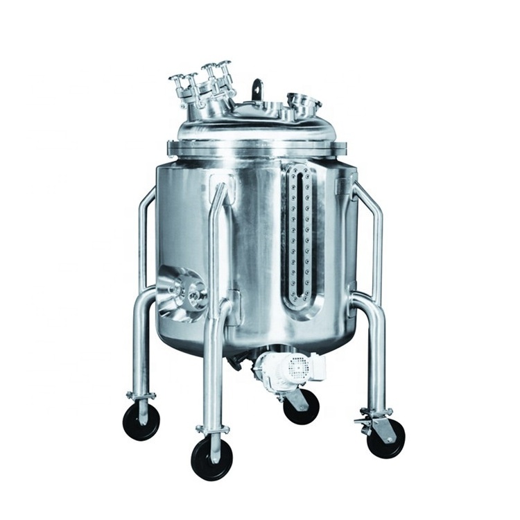 High pressure stainless steel chemical reactor reaction tank