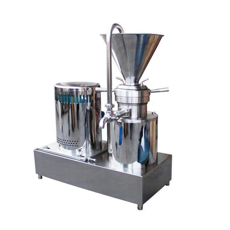 304/316 stainless steel seeds grinding colloid mill almonds cashews grinder fruit jam making machine