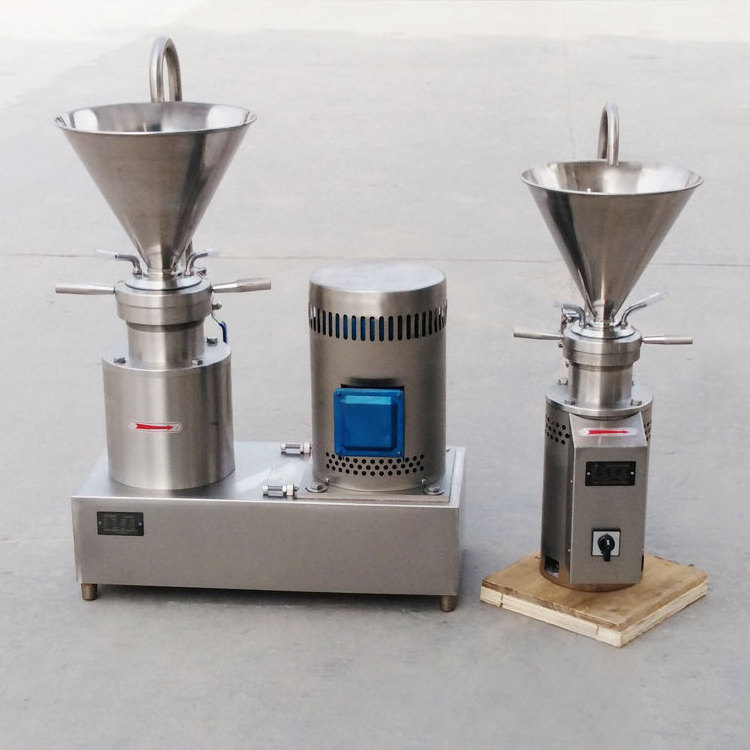 automatic chicken colloid mill wet grinder for chilli fish tomato groundnut paste shea peanut butter making machine