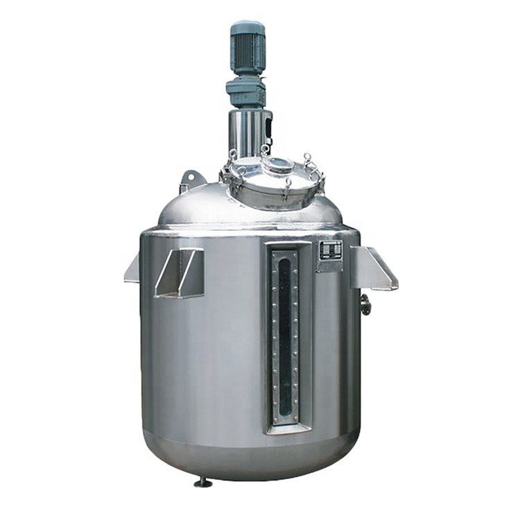 High pressure stainless steel chemical reactor reaction tank