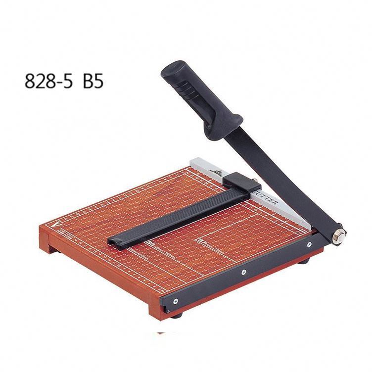 Desktop Office School Heavy Duty Paper Cutter Commercial Metal Base B5 Guillotine Paper Trimmer