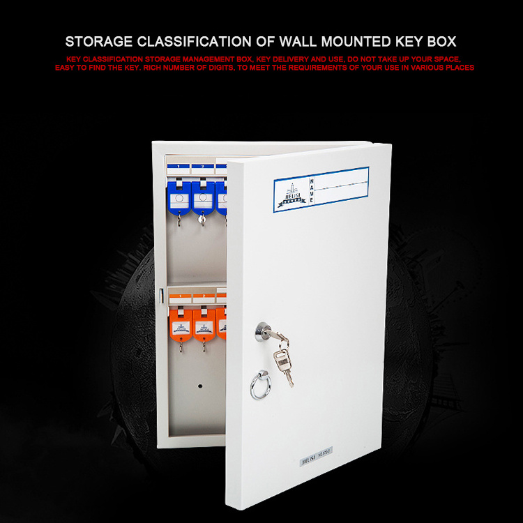 Support Customization Realtor Key Lock Box Wholesale Wall Mounted Aluminum Alloy Key Safe Box Weatherpr