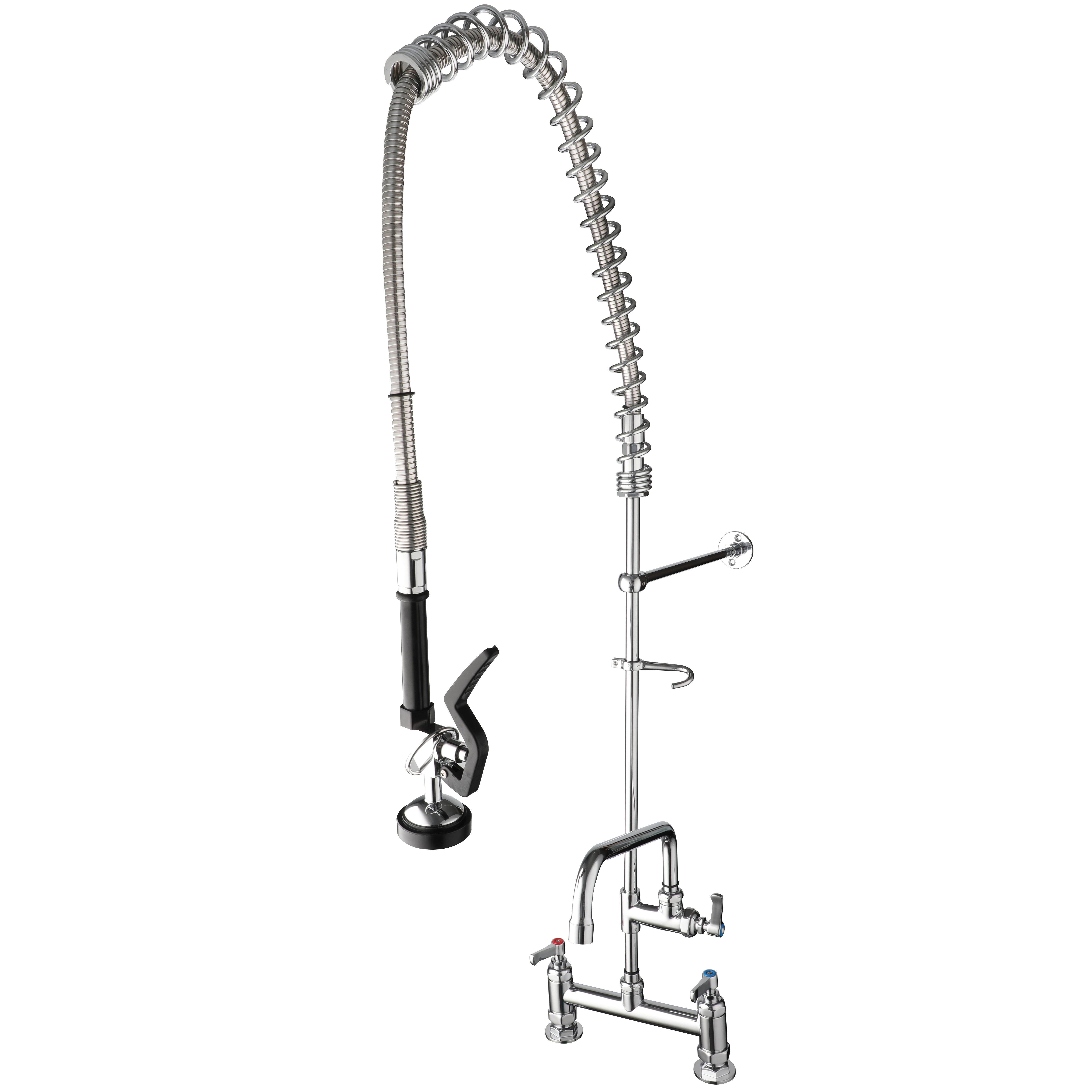 High Ranking Commercial Water Tap Deck Mounted Durable Pull Out Kitchen Faucet