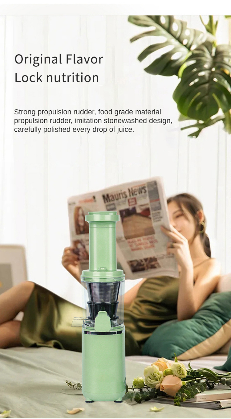 Juicer Maker Best Price Cold Press Juicer Whole Slow Masticating Magic Mini Portable Juicer Machine Home