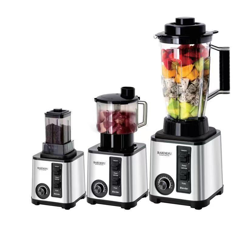 3 in 1 Blender Juicer  15 Speed with Stainless Steel Jar Electric Food Mixer Blender