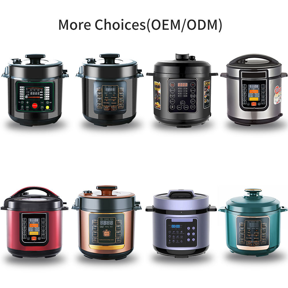 CB/CE Wholesale Smart Household & Commercial 5L 6L 8L 10L Multi-Function Smart Rice Cooker Digital Electric Pressure Cooker